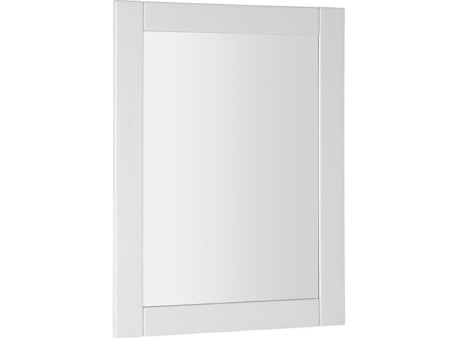 Aqualine FAVOLO zrcadlo v rámu 60x80cm, bílá mat FV060
