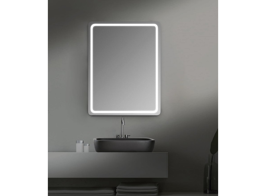 Sapho NYX zrcadlo s LED osvětlením 600x800mm NY060