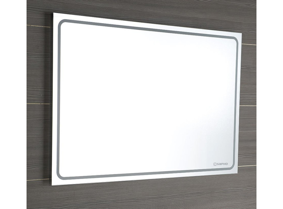 Sapho GEMINI zrcadlo s LED osvětlením 1000x700mm GM100