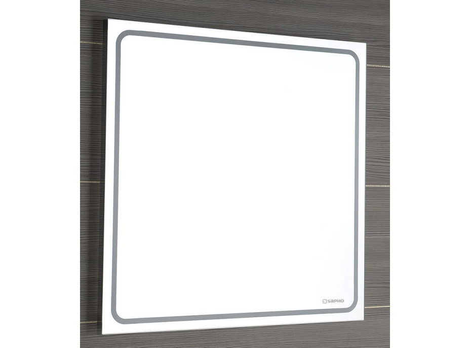 Sapho GEMINI zrcadlo s LED osvětlením 550x550mm GM055