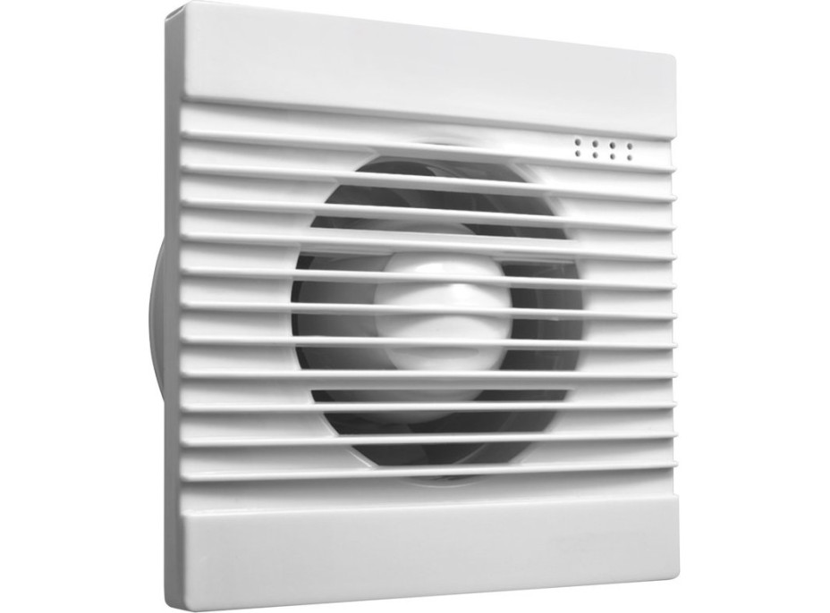 Aqualine Koupelnový ventilátor, 230V/50Hz, 100mm, bílá FBS300