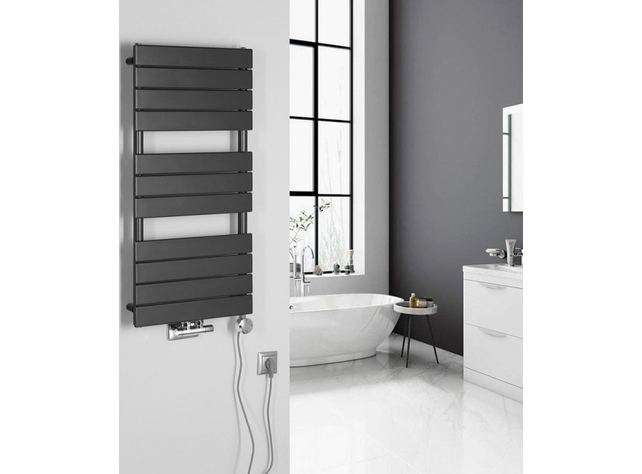 Aqualine BONDI otopné těleso 450x934 mm, Antracit DC405T