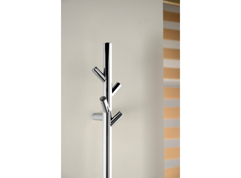 Sapho PASADOR elektrický sušák ručníků, kulatý, 150x1500 mm, 30 W, nerez lesk ER175V