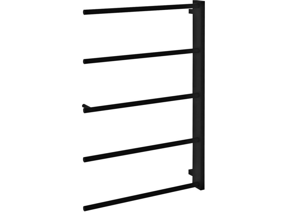 Sapho SLICE sušák osušky, 520x790mm, černá mat SN883