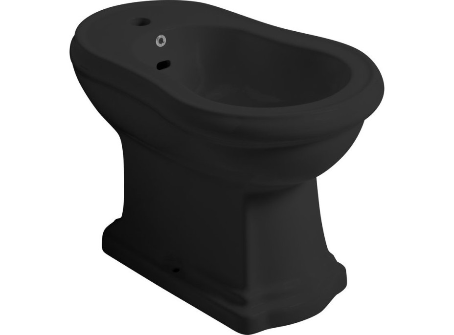 Kerasan RETRO bidet stojící 38, 5x60cm, černá mat 102031