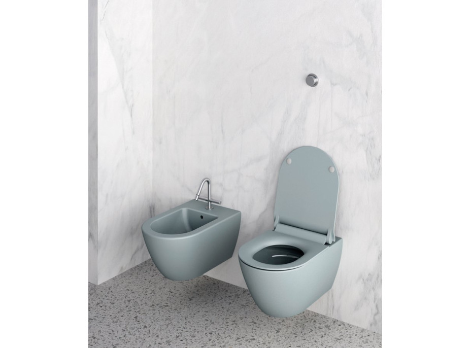 GSI PURA bidet závěsný, 36x55cm, ghiaccio mat 8865115