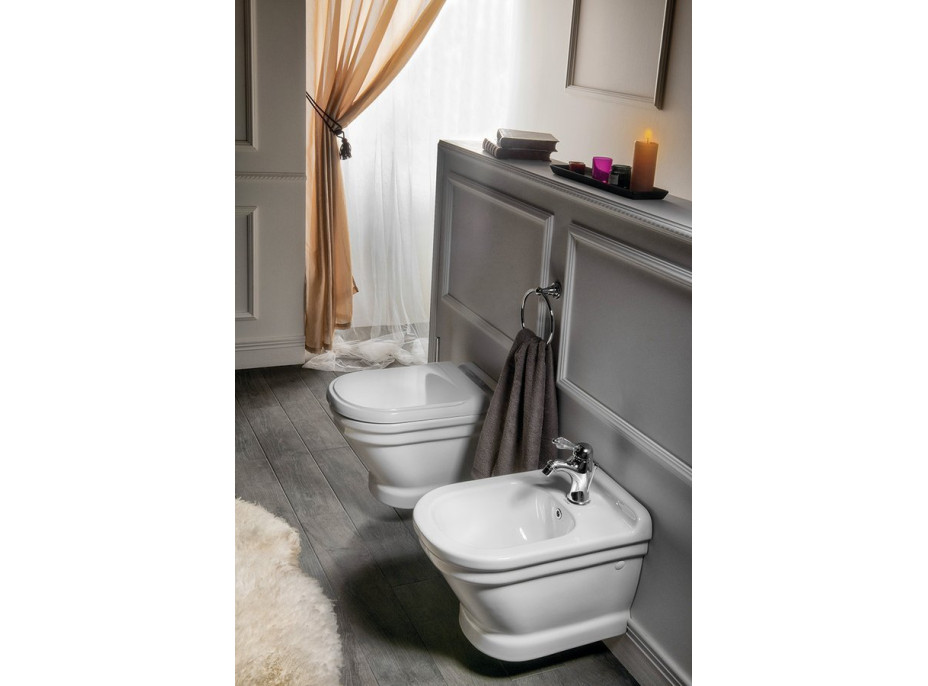 CREAVIT ANTIK bidet závěsný, 36x53 cm, bílá AN510