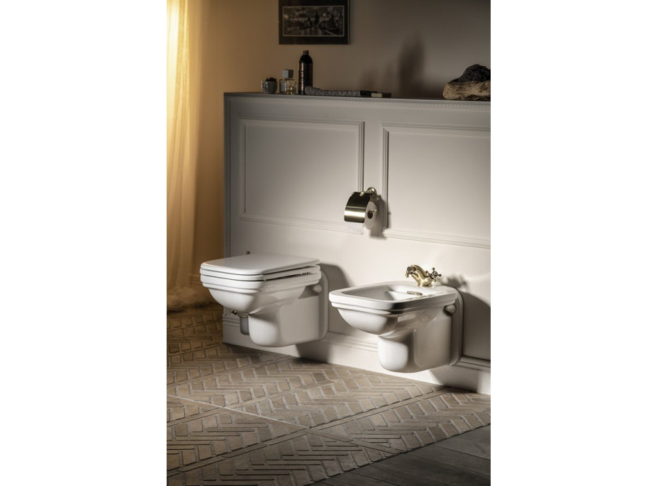 Kerasan WALDORF bidet závěsný 37x55cm, bílá 4125K1