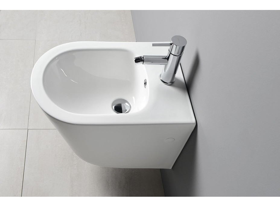 Sapho PACO bidet závěsný, 36x52cm, bílá PZ2012