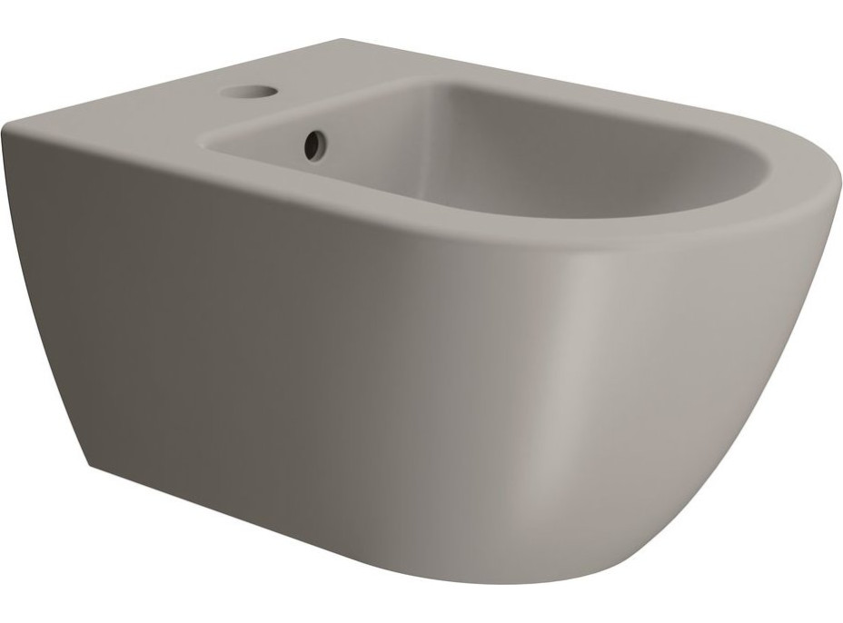 GSI PURA bidet závěsný, 36x55cm, tortora mat 8865105