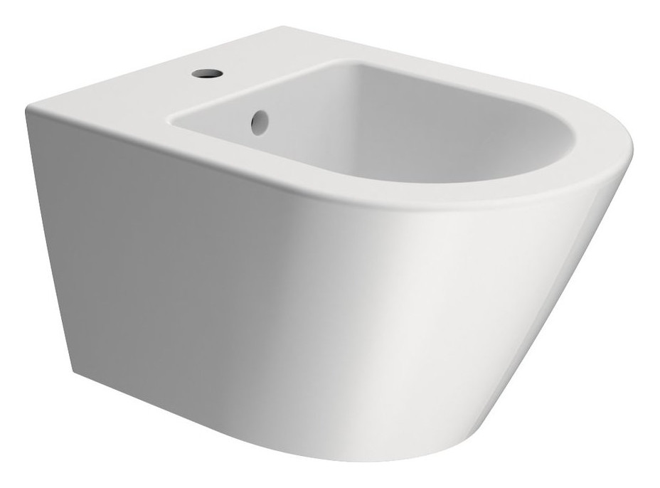 GSI KUBE X bidet závěsný 36x50cm, bílá mat 9464109