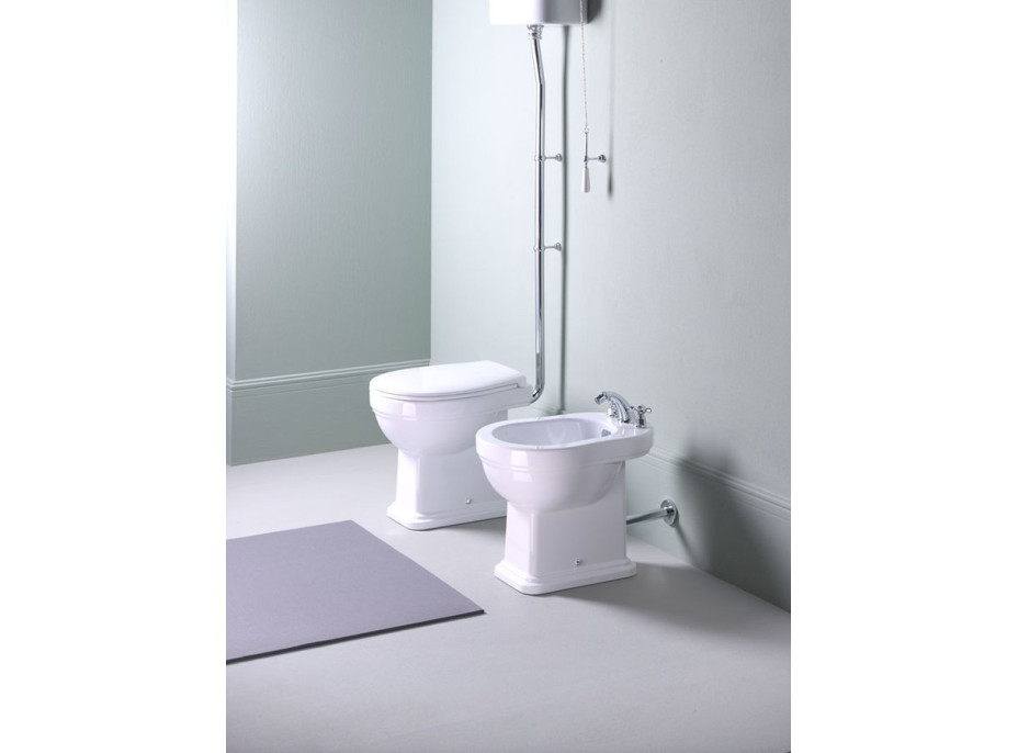 GSI CLASSIC bidet, 37x54cm, 3 otvory, bílá ExtraGlaze 8762311