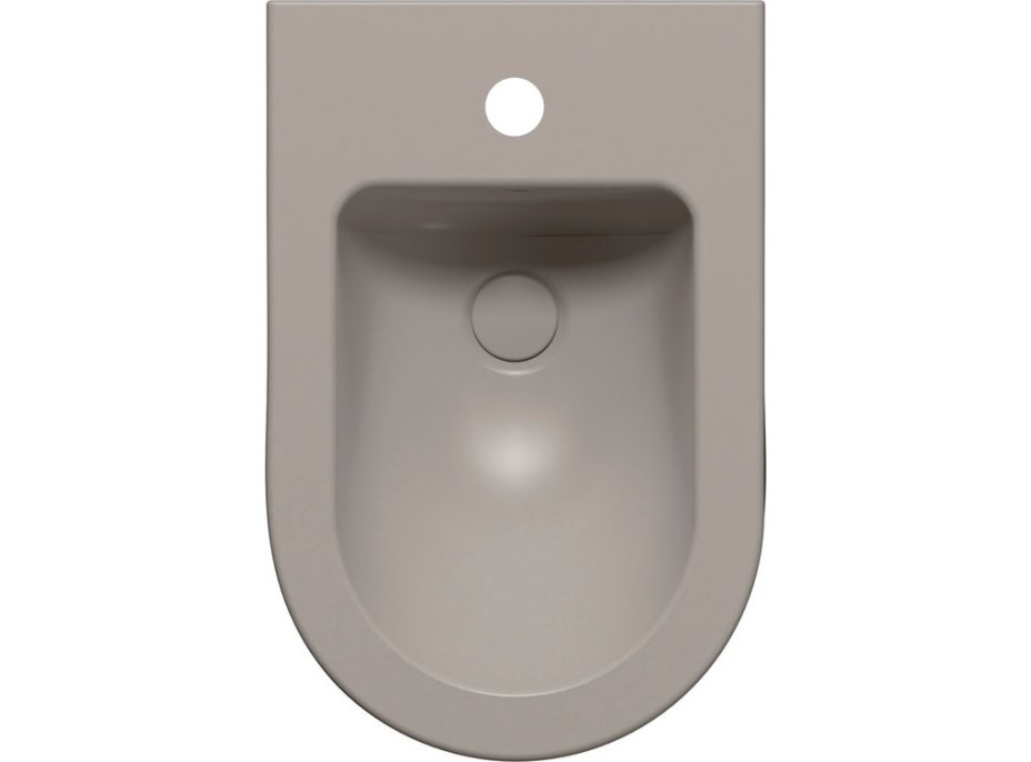 GSI PURA BIG bidet stojící 36x55cm, tortora mat 8872105