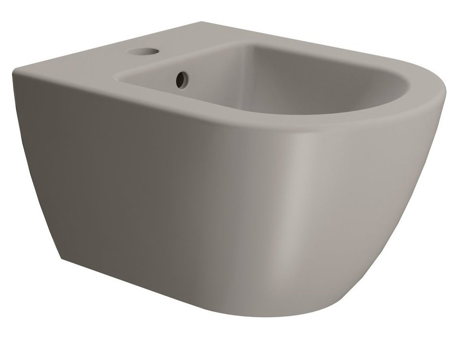 GSI PURA bidet závěsný 36x50cm, tortora mat 8864105