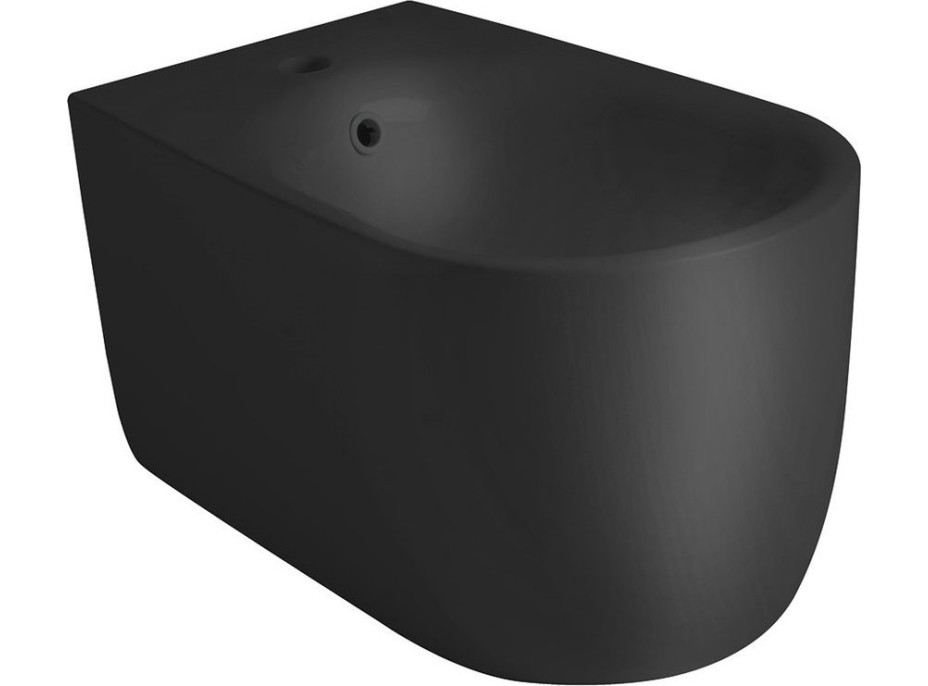 Kerasan NOLITA bidet závěsný 35x55cm, černá mat 532531