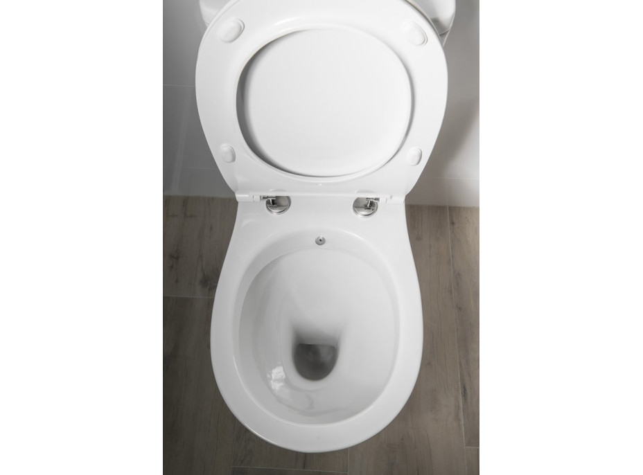 Sapho KAIRO CLEANWASH WC kombi s bidet. sprškou, zadní odpad, bílá PC106