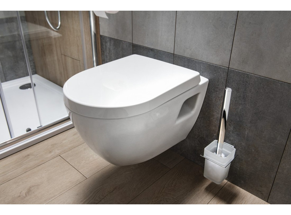 Aqualine DONA WC sedátko, Soft Close, bílá FD121