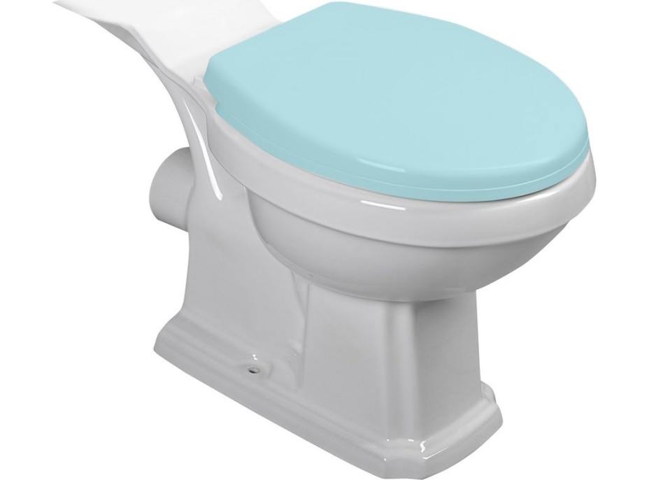 Aqualine ANTIK WC kombi mísa, bílá AK107-432