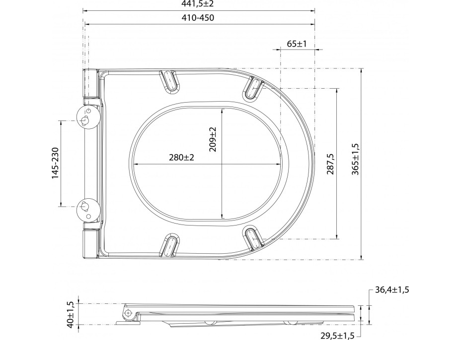 Isvea INFINITY WC sedátko, SLIM, odnímatelné, Soft Close, zelená petrol 40KF0545I-S