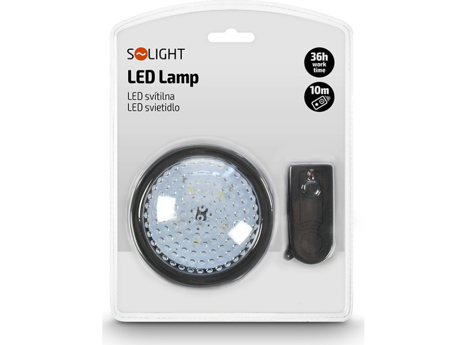 Solight LED světélko s dálkovým ovládáním, 5 LED, 3x AA baterie