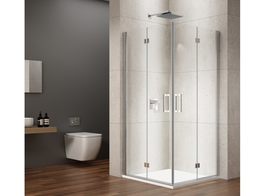 Gelco LORO čtvercový sprchový kout 900x900 mm, rohový vstup GN4790-01