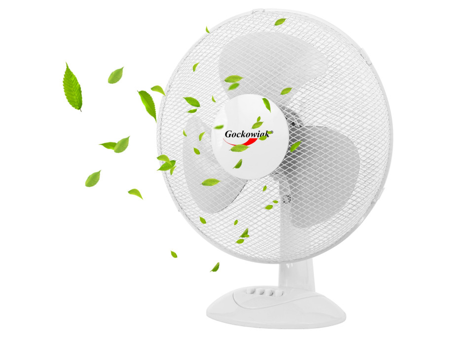 Stolní ventilátor FRIO - bílý