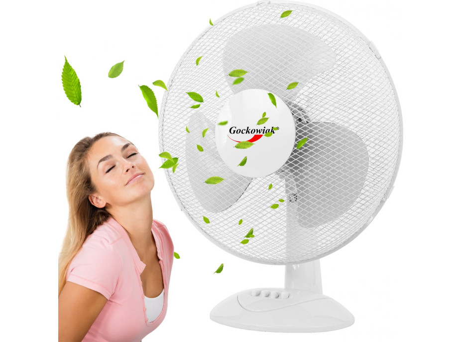 Stolní ventilátor FRIO - bílý