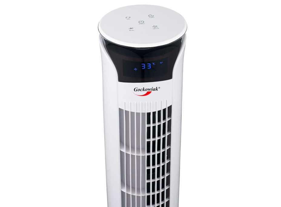 Sloupový ventilátor TOPLO - bílý