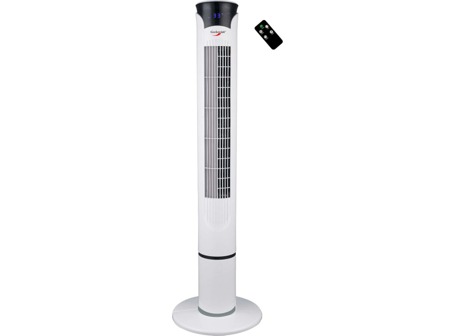 Sloupový ventilátor TOPLO - bílý