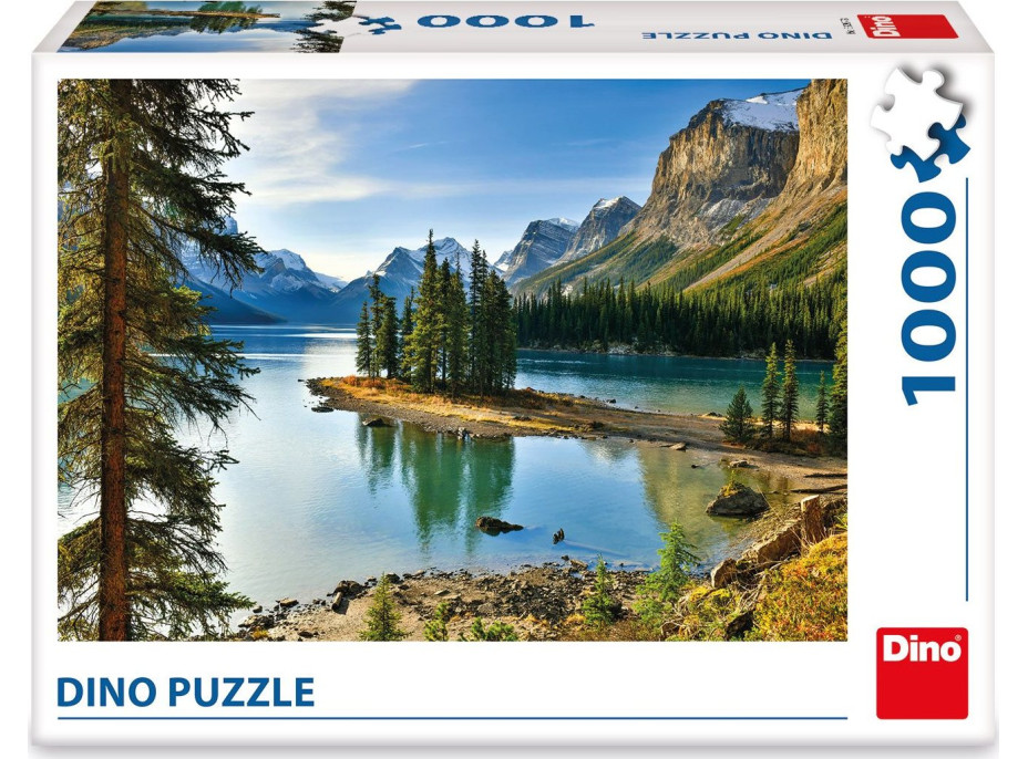 DINO Puzzle Jezero Maligne 1000 dílků