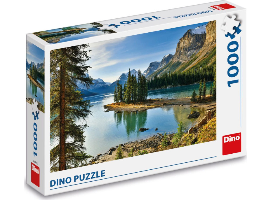 DINO Puzzle Jezero Maligne 1000 dílků