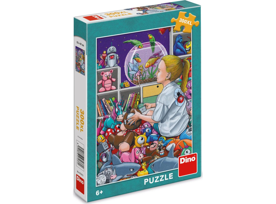 DINO Puzzle Pro Anežku XL 300 dílků