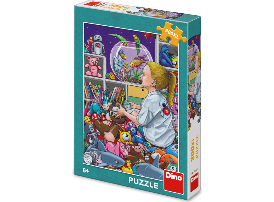 DINO Puzzle Pro Anežku XL 300 dílků