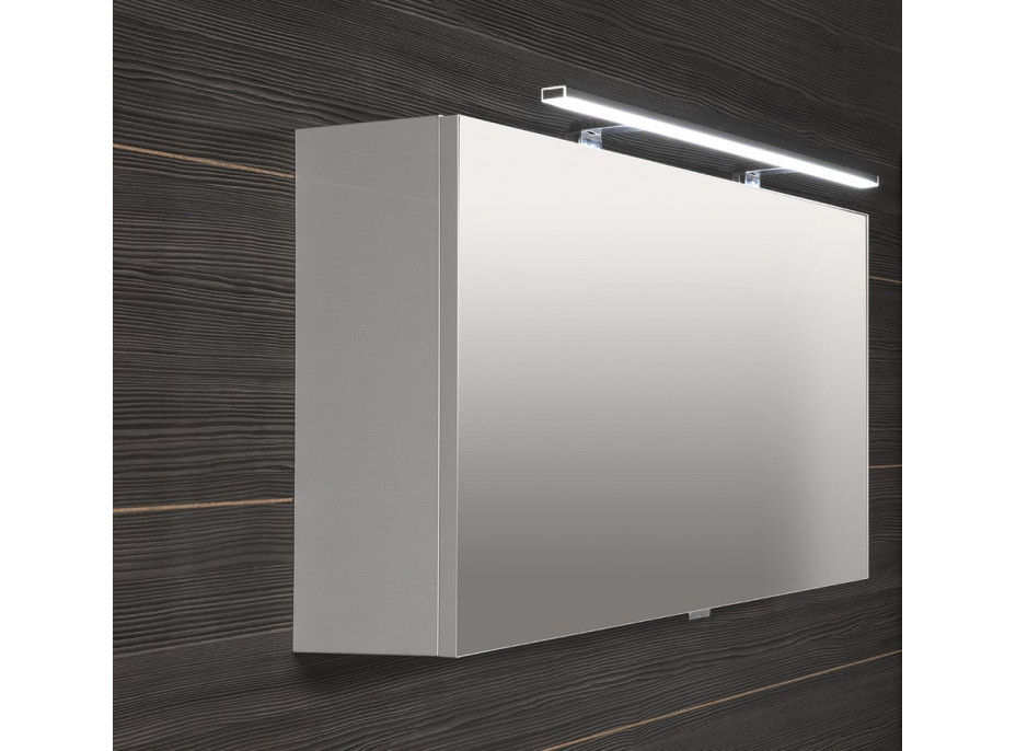 Sapho CLOE galerka s LED osvětlením 100x50x18cm, bílá CE100-0030