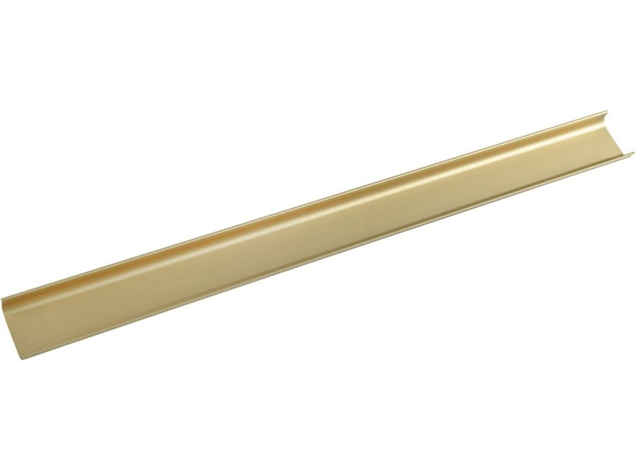 Sapho CHANEL dekorační lišta mezi zásuvky 784x70x20 mm, zlato mat DT802