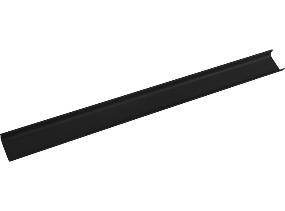 Sapho CHANEL dekorační lišta mezi zásuvky 634x70x20 mm, černá mat DT701