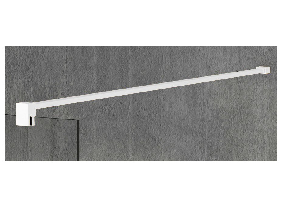 Gelco VARIO WHITE jednodílná sprchová zástěna k instalaci ke stěně, sklo nordic, 700 mm GX1570-07