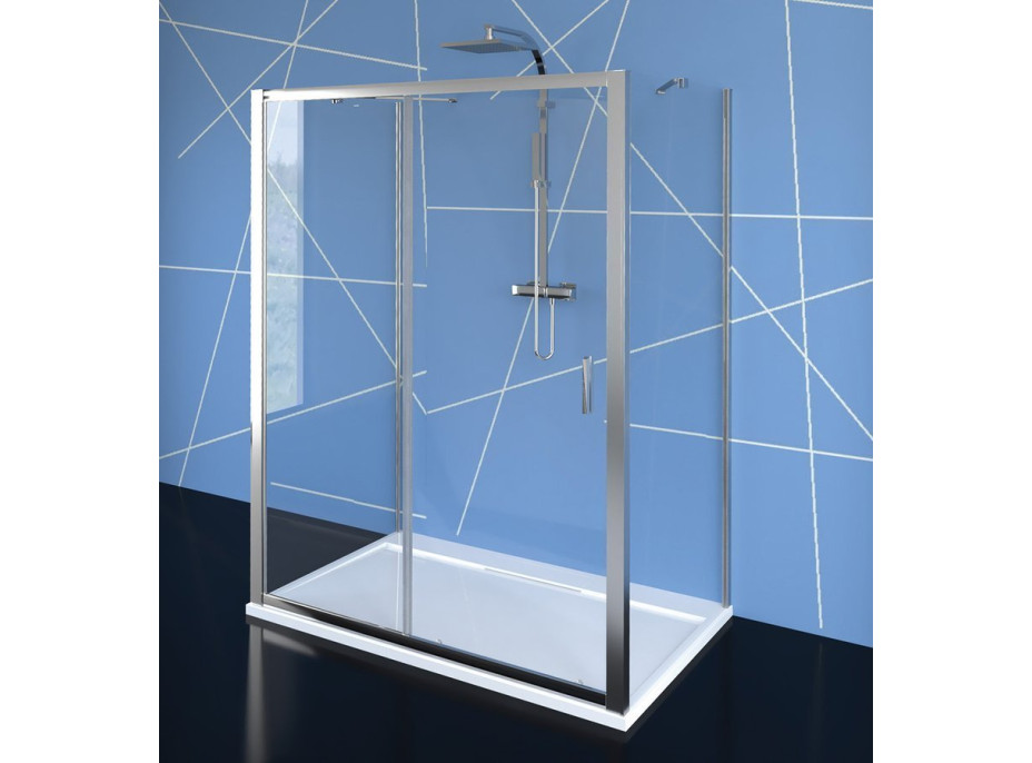 Polysan EASY LINE třístěnný sprchový kout 1600x1000mm, L/P varianta, čiré sklo EL1815EL3415EL3415