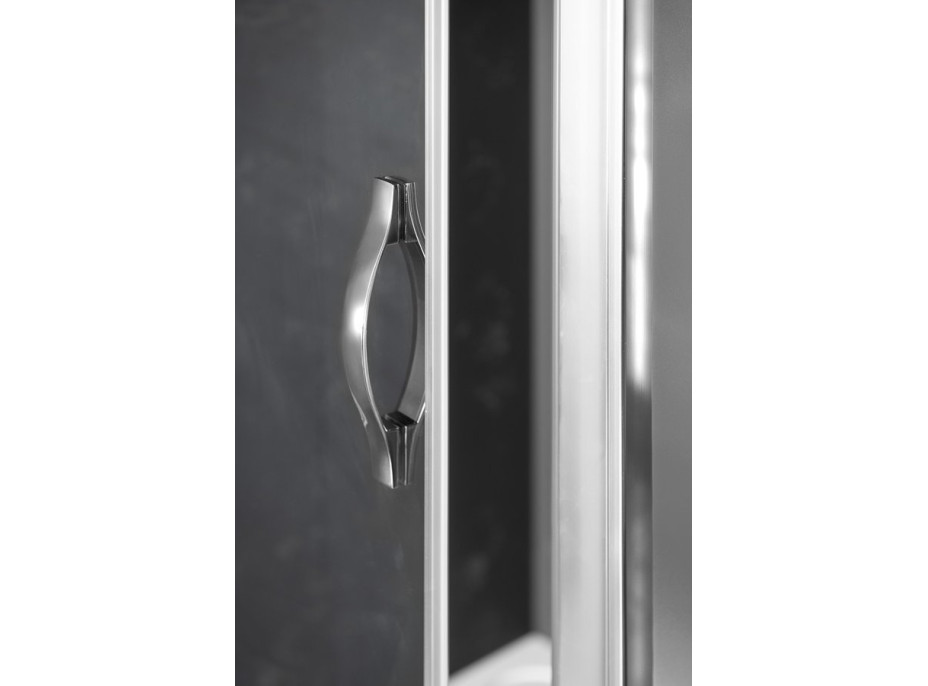Gelco SIGMA SIMPLY čtvercový sprchový kout pivot dveře 900x900mm L/P varianta, čiré sklo GS1296GS3190