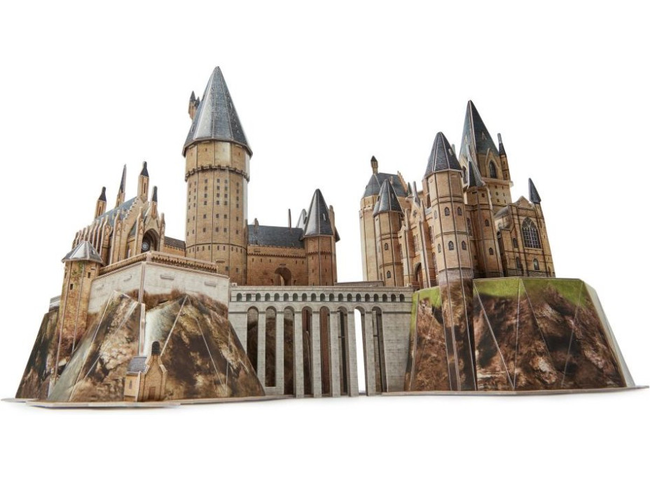 4D BUILD 3D Puzzle Harry Potter: Bradavický hrad 209 dílků