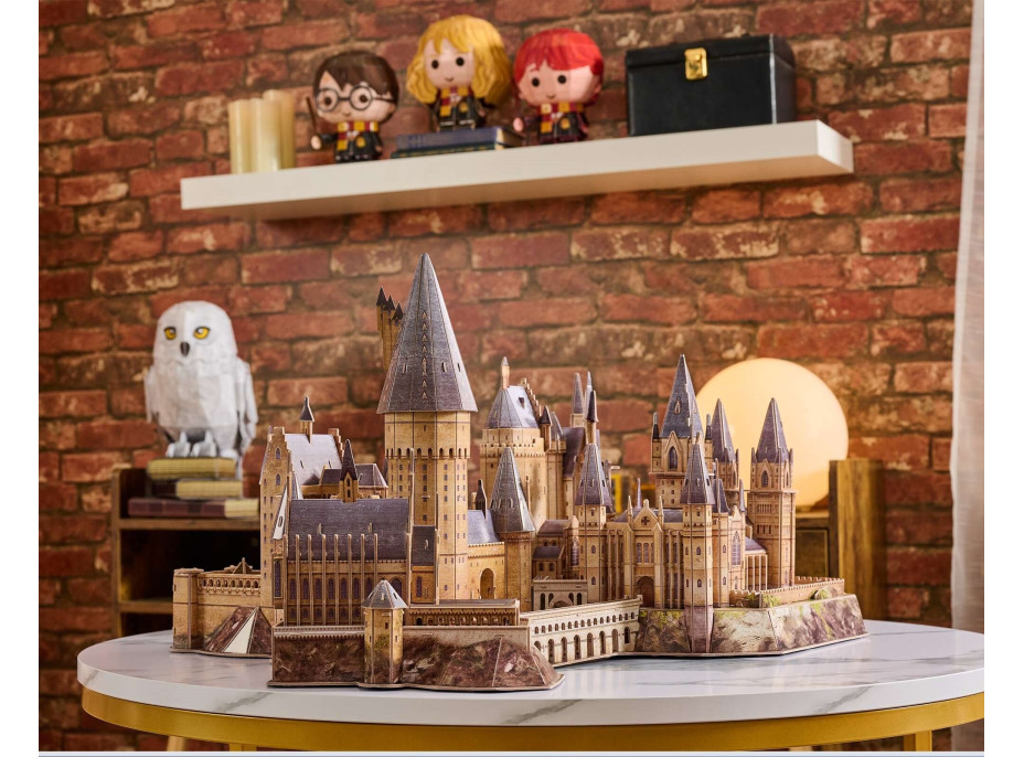 4D BUILD 3D Puzzle Harry Potter: Bradavický hrad 209 dílků