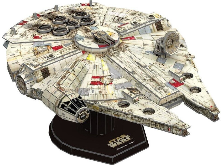 4D BUILD 3D Puzzle Star Wars: Milenium Falcon 223 dílků