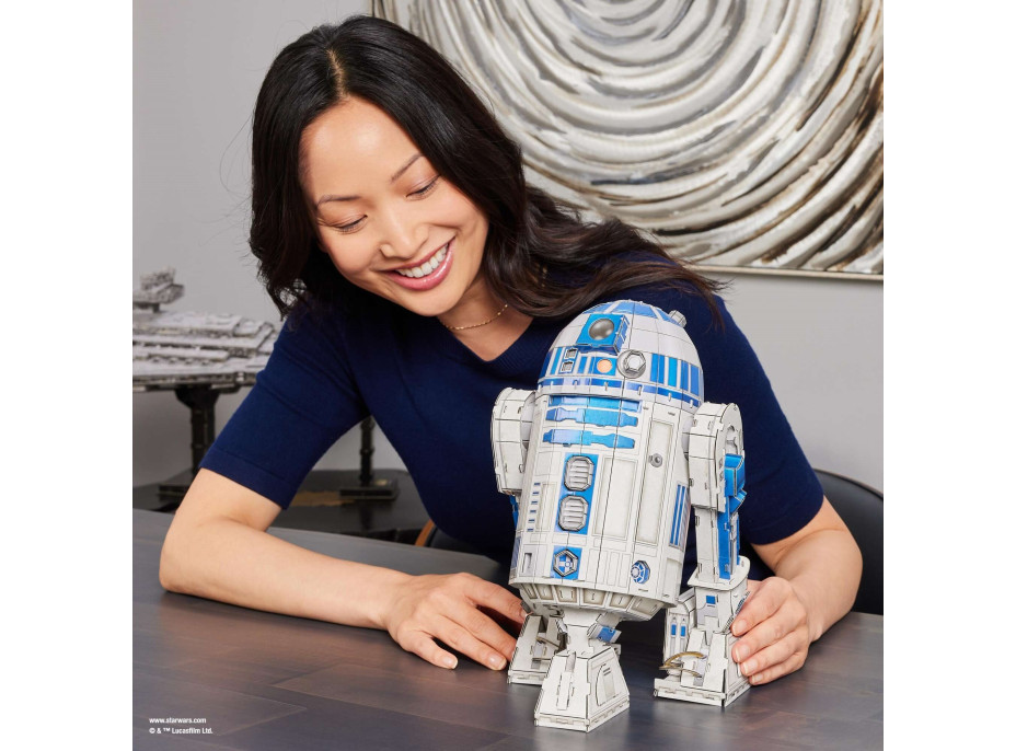 4D BUILD 3D Puzzle Star Wars: R2-D2 201 dílků