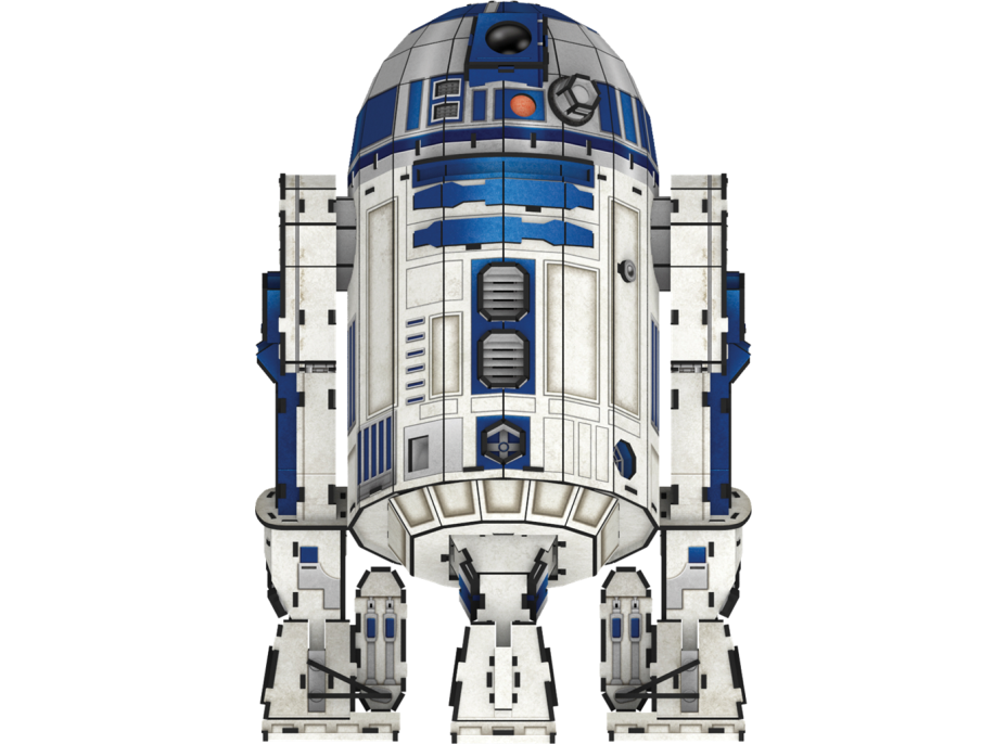 4D BUILD 3D Puzzle Star Wars: R2-D2 201 dílků