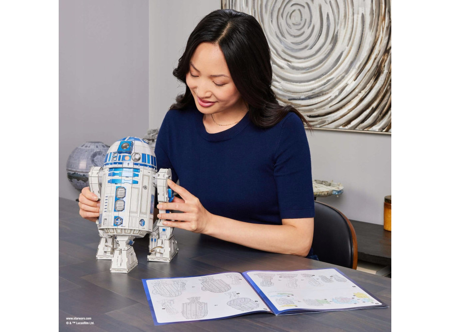 4D BUILD 3D Puzzle Star Wars: R2-D2 201 dílků