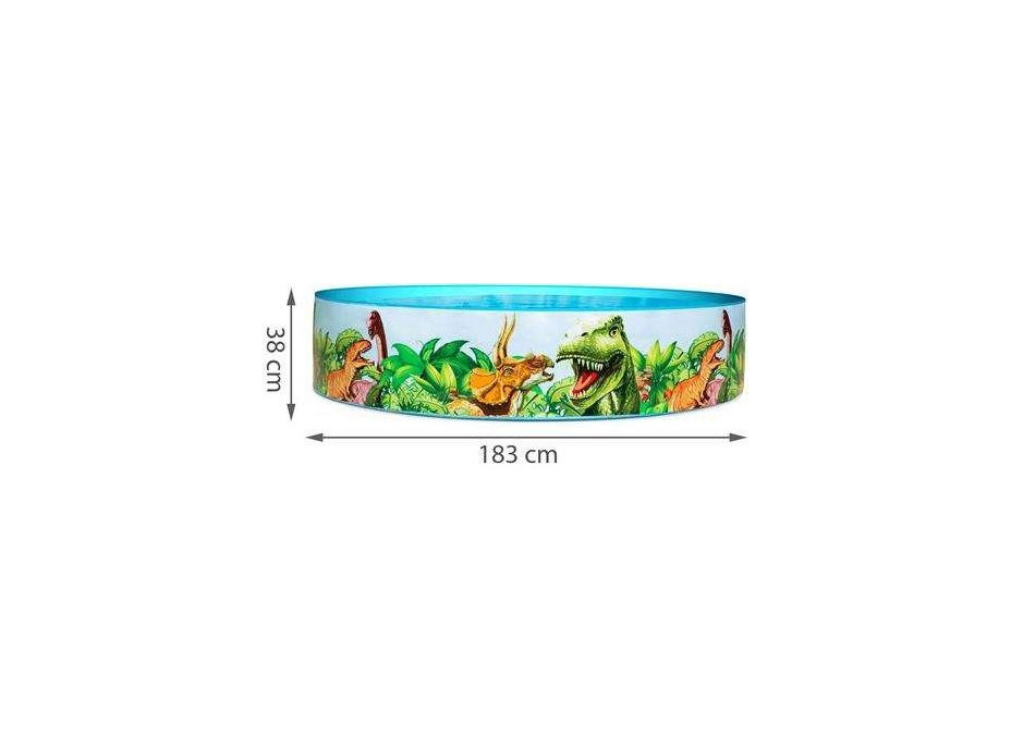 Bazén pro děti BESTWAY Dinosauři -183x38 cm