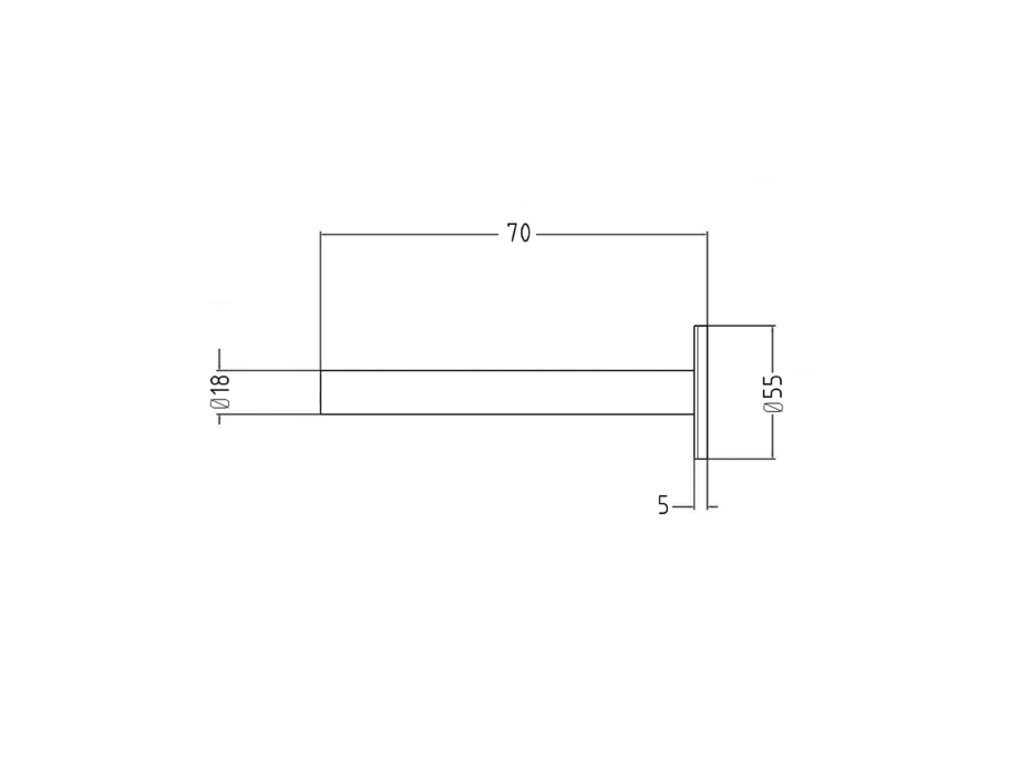 Sapho Set krycích rozet, nerez mat CP6535