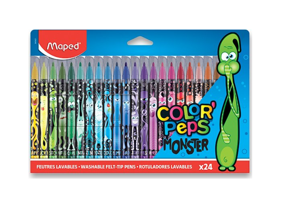 MAPED Fixy Color'Peps Monster 24ks