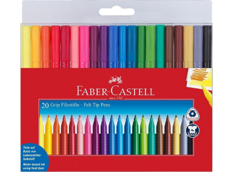 Faber-Castell Fixy Grip 20 ks