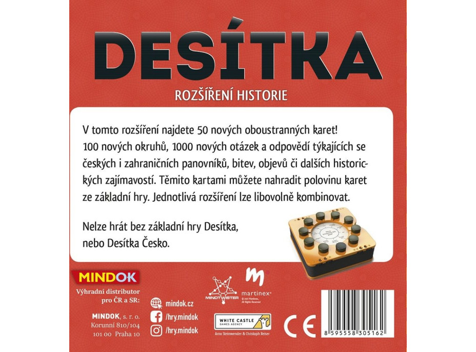 MINDOK Desítka: Historie (rozšíření)